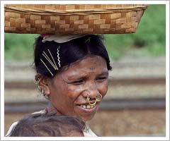 Chatikiona Village Woman, Orissa