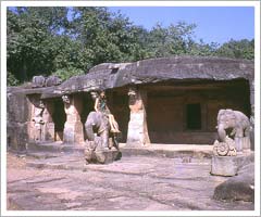 Elephant Cave, Orissa