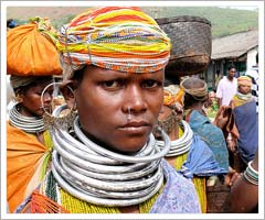 Onukudelli Tribal Lady, Orissa