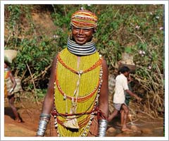 Saora Village Woman, Orissa